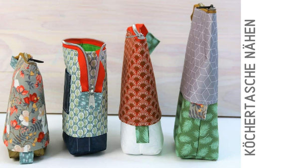 Köchertasche nähen: Mit Schnittmuster