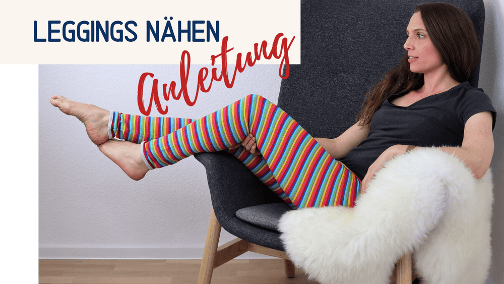 Leggings nähen: Anleitung mit Schnittmuster