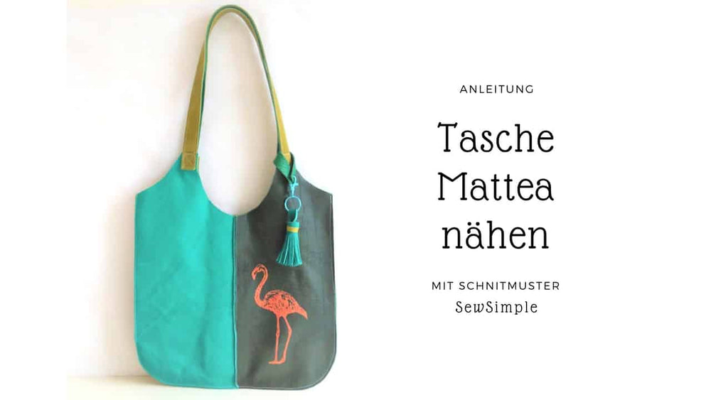 Schnittmuster: Tasche Mattea nähen