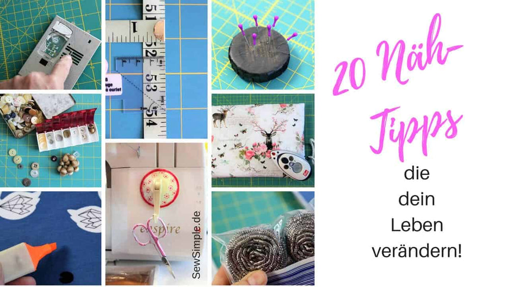 20 geniale Näh-Tipps, die dein Leben verändern