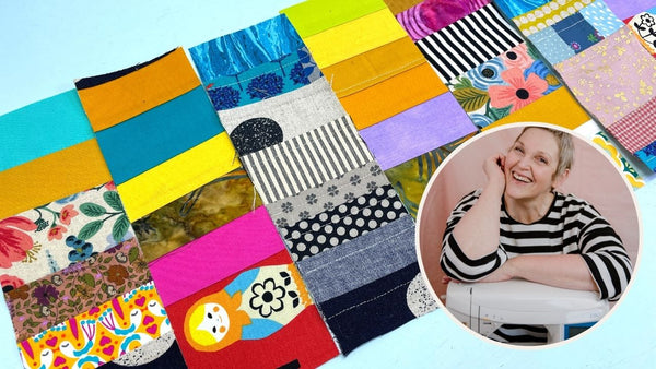 Kassenbon Patchwork nähen: Genial für coole Unikate!