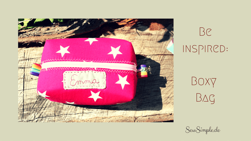 Anleitung: Boxy Bag mit besticktem Label