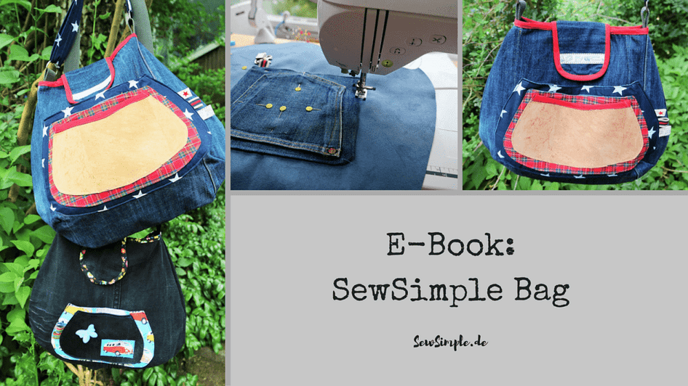 Tasche nähen aus alten Jeans: Anleitung für Anfänger