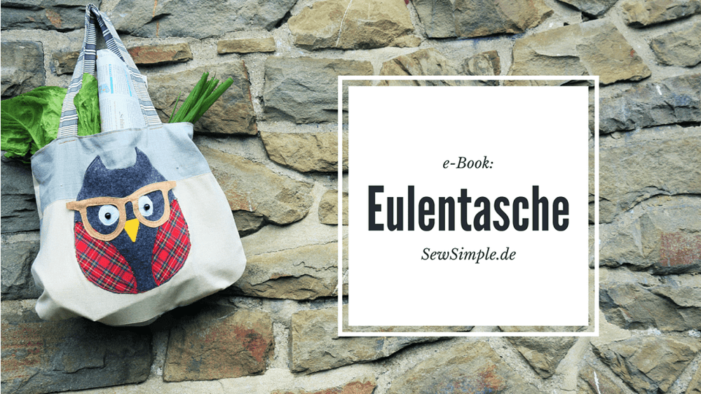 Eulentasche nähen mit kostenlosem Schnittmuster