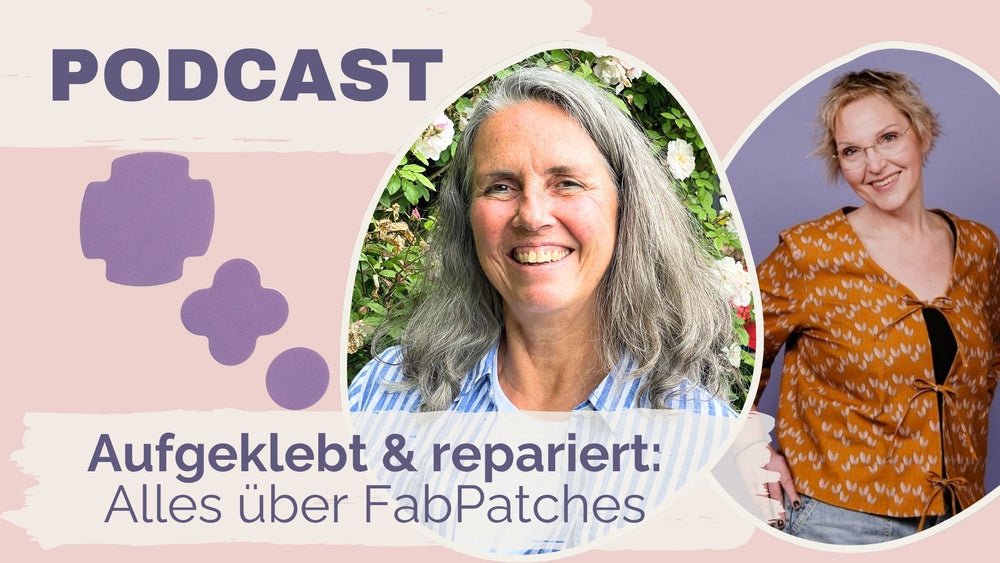 #152: FabPatches – mehr als nur "Textilpflaster"; Gast: Claudia Huber (Prym)