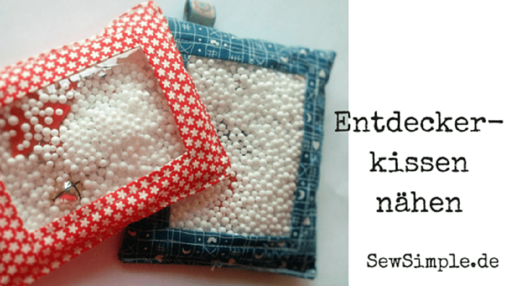 Entdecker-Kissen nähen: Schnelle, einfache Anleitung