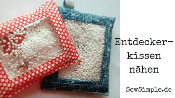 Entdecker-Kissen nähen: Schnelle, einfache Anleitung