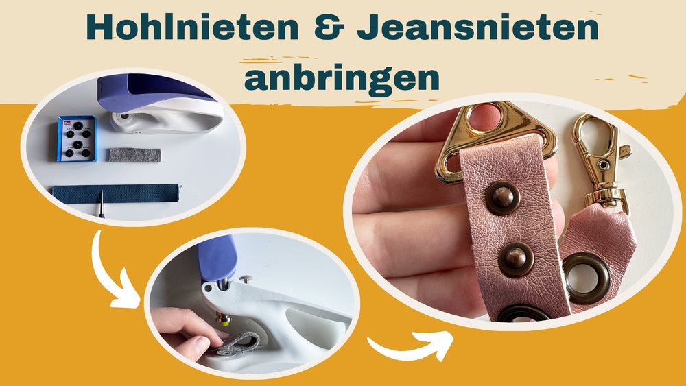 Nieten anbringen: Jeansnieten & Hohlnieten leicht gemacht