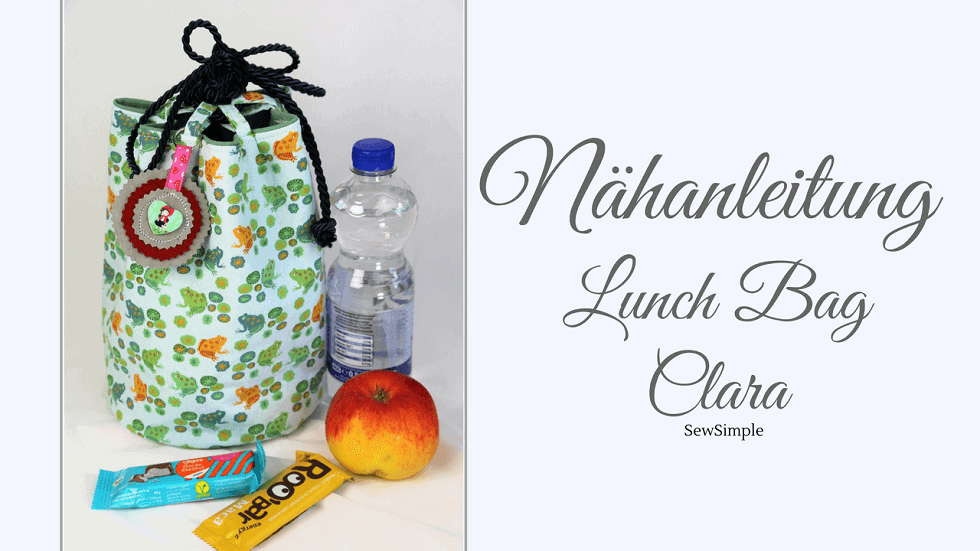 Lunchbag nähen: Einfach, schnell & nachhaltig