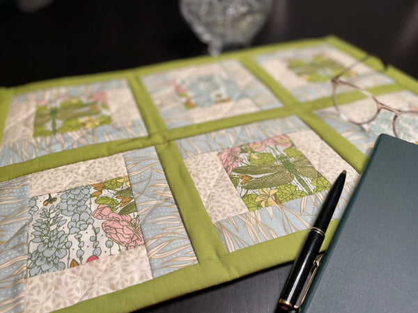 Reversible Quilting: Anleitung für ein Wende-Tischset