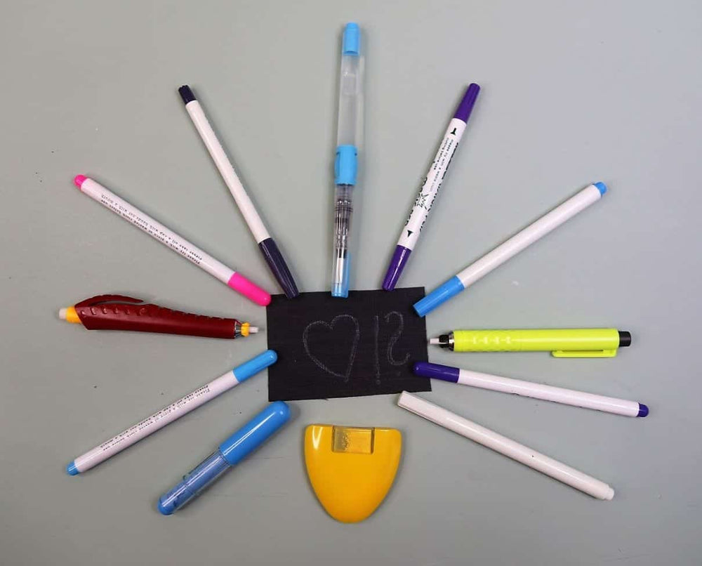 Textilmarker, Stoffstifte & Kreide: Tipps, Tricks und Testbericht