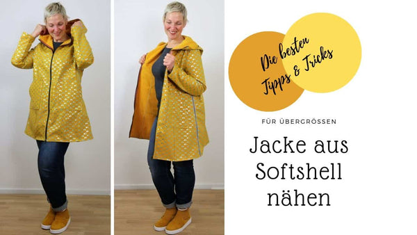 Softshelljacke nähen: 7 geniale Tipps und eine Anleitung (für Anfänger)