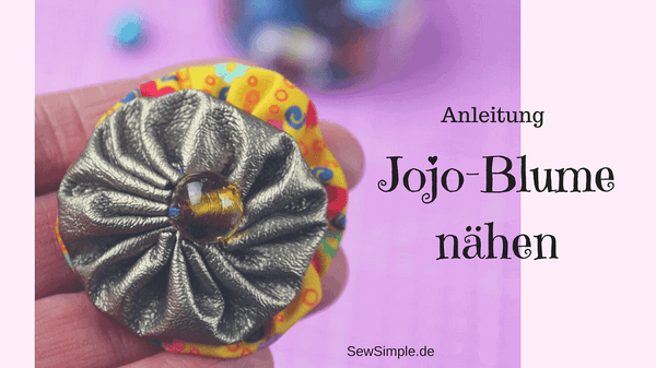 Jojo-Blume nähen: So geht's ohne Schablone