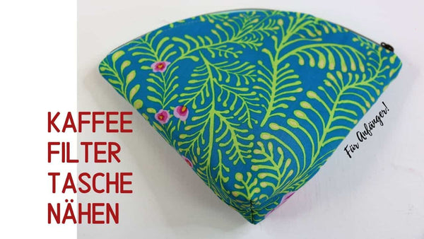 Kaffeefilter Tasche nähen: Schnelle Anleitung