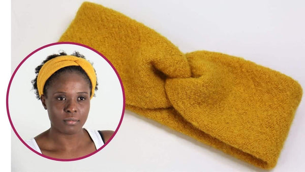 Haarband nähen: Das Stirnband macht das Outfit