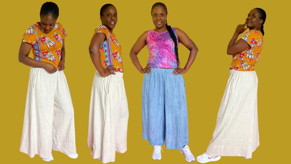 Hosenrock nähen: Lässige Culotte oder Palazzo-Hose