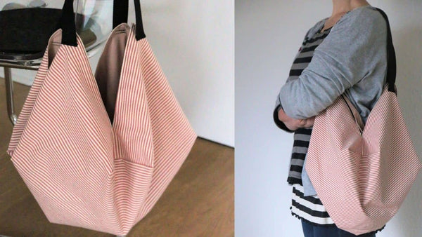 Japanische Tasche nähen - so geht's!
