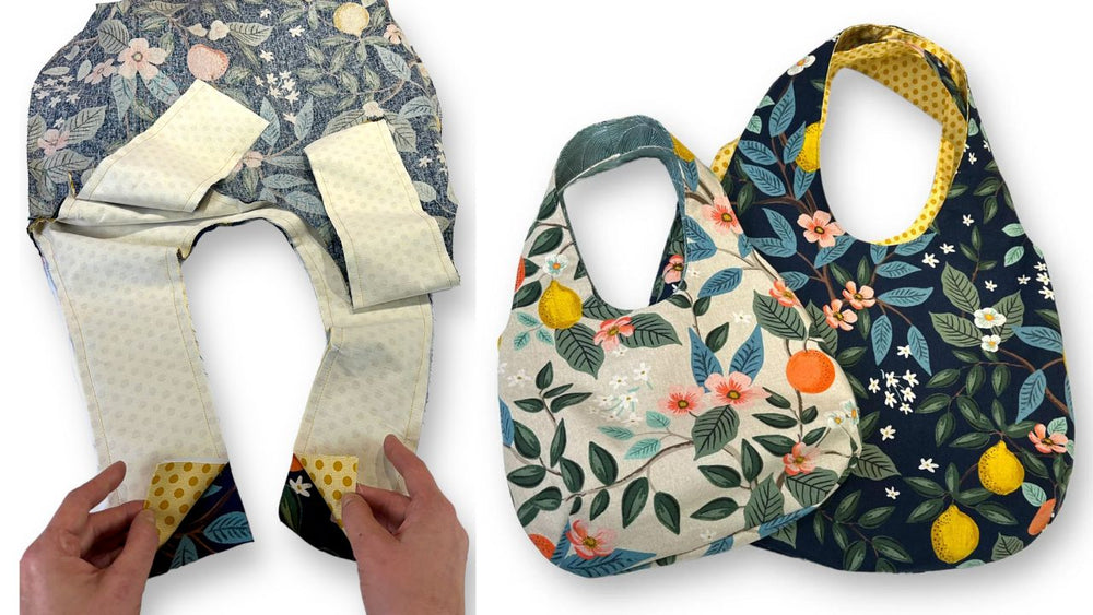 Hobo Bag nähen: Wendetasche Jolle entspannt schon beim Nähen