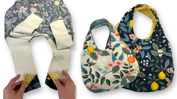 Hobo Bag nähen: Wendetasche Jolle entspannt schon beim Nähen