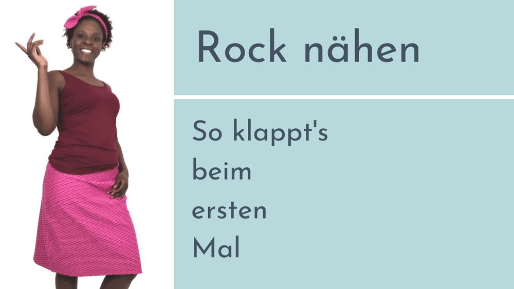 Jerseyrock nähen: Perfekt für Einsteiger
