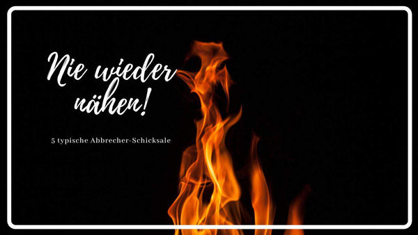 Mit dem Nähen aufgehört: 5 typische Abbrecher-Schicksale