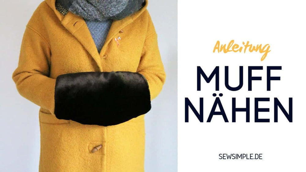 Tschüss Eispfötchen: Einen Muff nähen - so geht's!