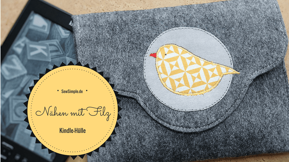 Kindle-Hülle nähen – so geht's ganz einfach
