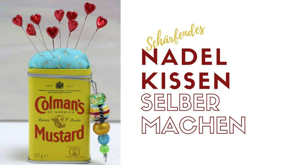 Nadelkissen zum Schärfen selber machen: Bilderanleitung