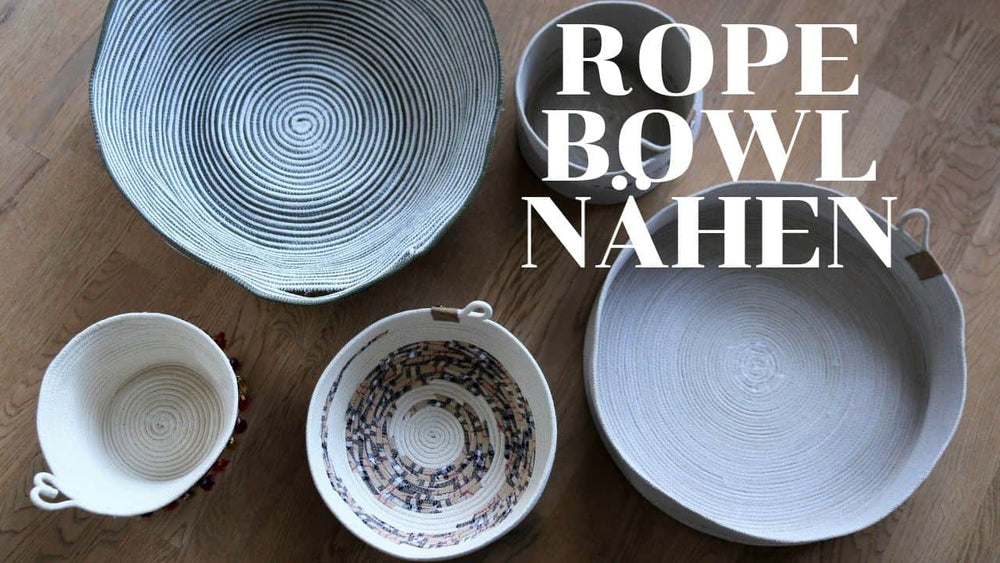 Rope Bowl nähen: So gelingt der perfekte Seilkorb