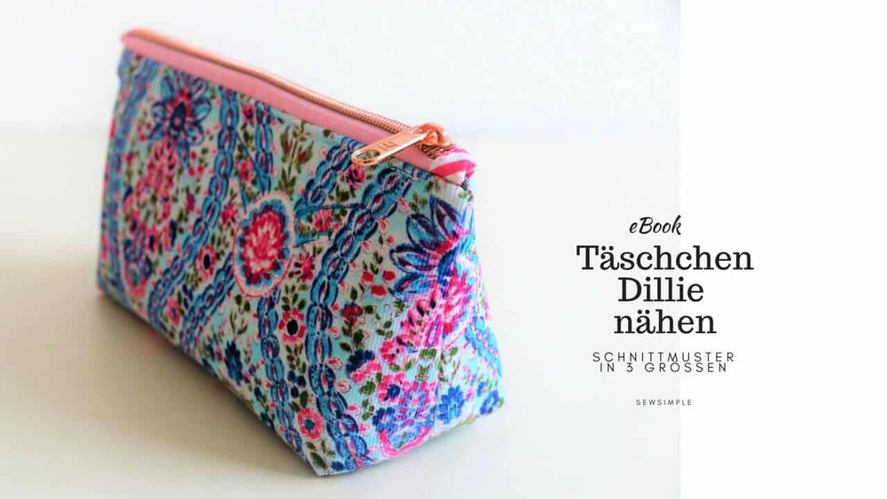 Nähanleitung: Täschchen Dillie nähen