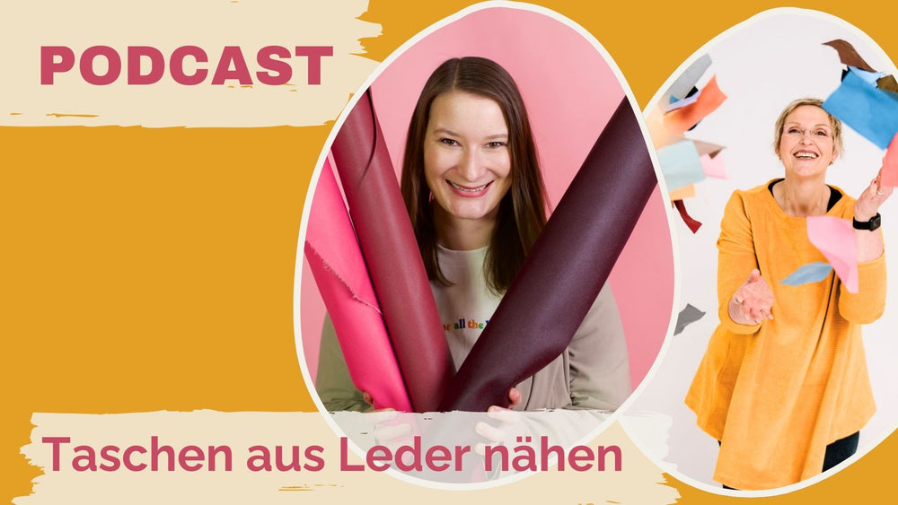 #115: Taschen aus Leder nähen mit Vivian von Bags & Pieces