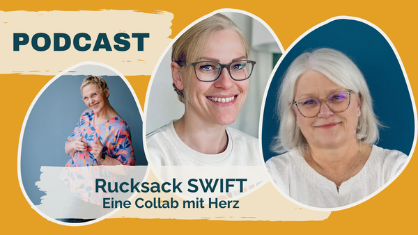 #159: Ein Rucksack, drei Nähverrückte mit Petra Donath (Schmetz), Tim Töpfer (Schmetz) und Ines Bösel (Inimibags)