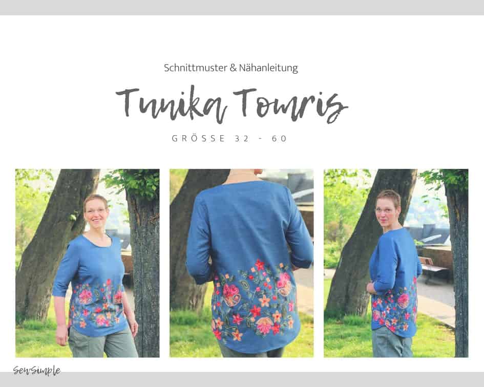 Schnittmuster: Tunika nähen | Tomris