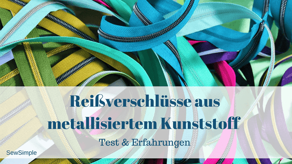 Reißverschlüsse aus metallisiertem Kunststoff | Test & Erfahrungen