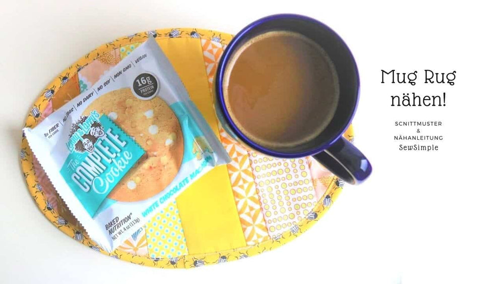 eBook: Ovalen Mug Rug nähen