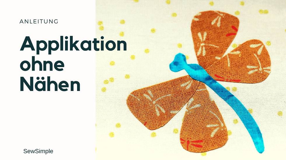 Anleitung: Applikation ohne Nähen