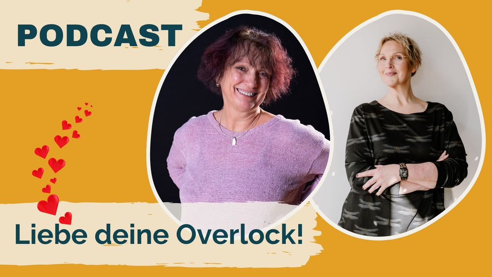 #111: Liebe deine Overlock (und pflege sie gut); Gast: Sylke Rohmberger (baby lock)
