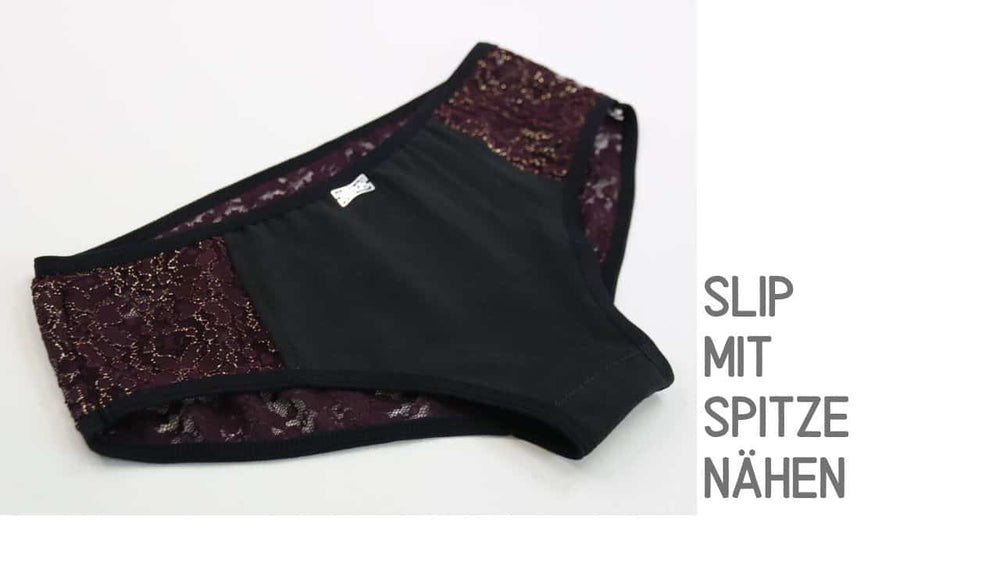Slip mit Spitze nähen: So easy geht romantisch