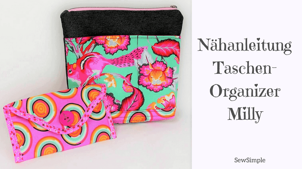 Taschen Organizer nähen: Schritt-für-Schritt Anleitung