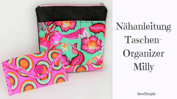 Taschen Organizer nähen: Schritt-für-Schritt Anleitung