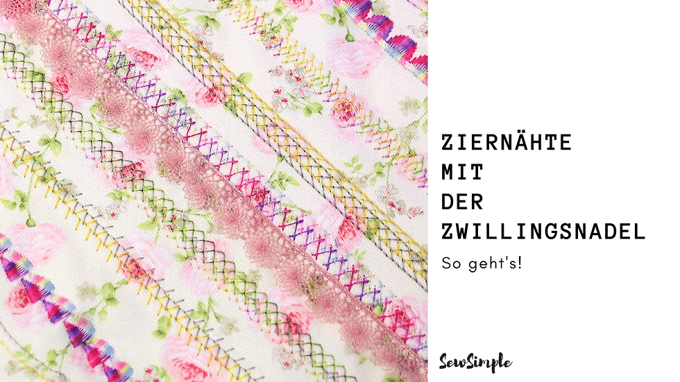 Nähen mit der Zwillingsnadel: So funktioniert's!