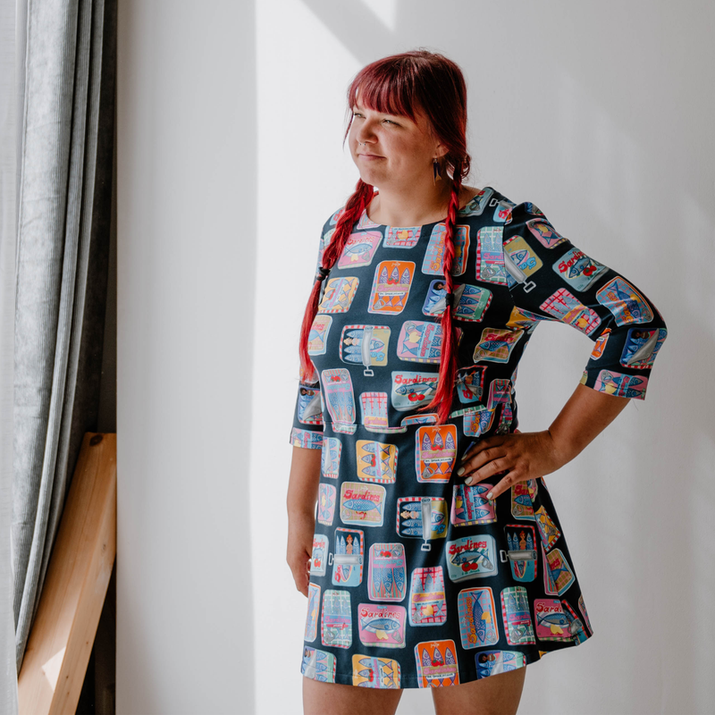 Shirt/Tunika/Skaterkleid GOLDA | Papierschnittmuster