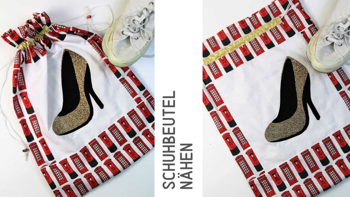 Schuhbeutel nähen