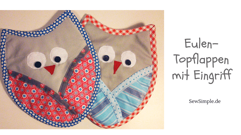 Eulen-Topflappen Max & Molly