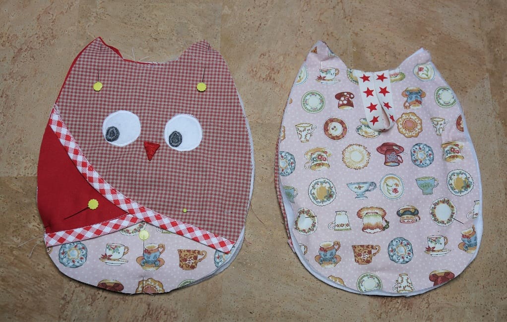 Quiltsandwich legen