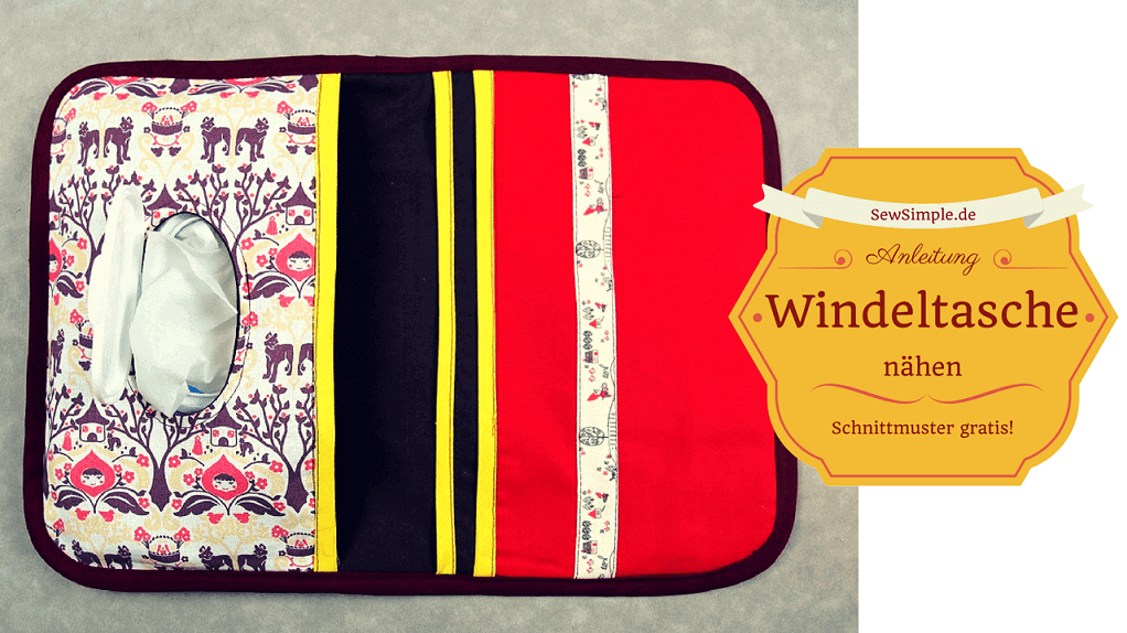 Windeltasche nähen