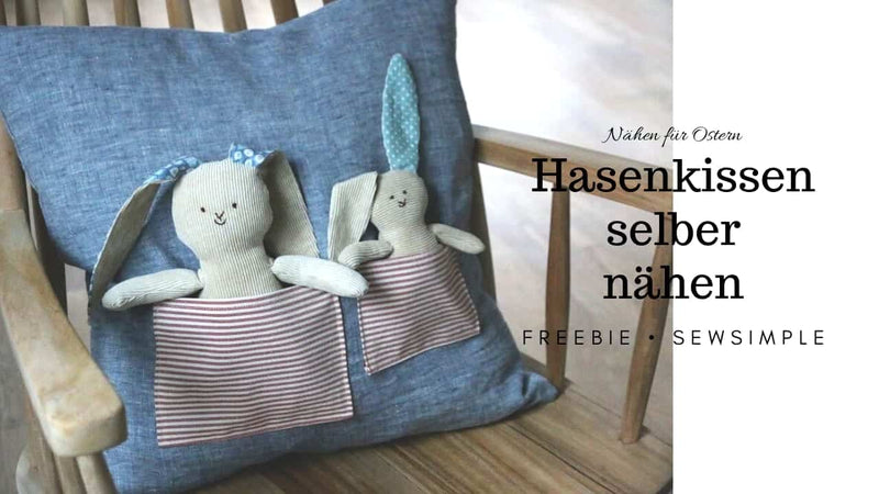 Hasenkissen nähen