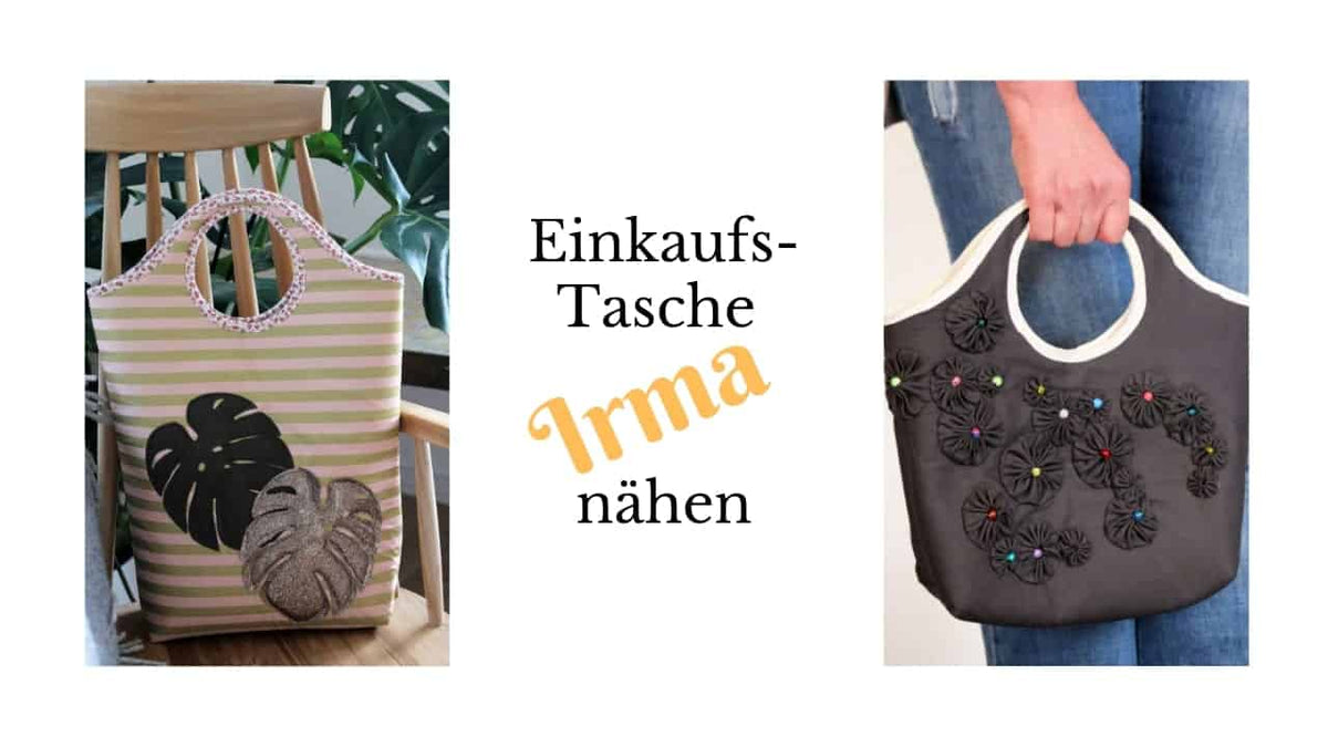 Einkaufstasche nähen: Shopper Irma