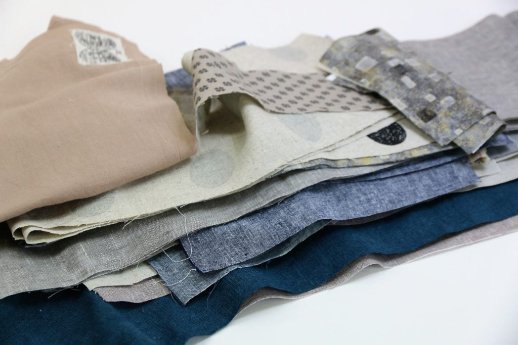 Patchwork Loop aus Stoffresten nähen