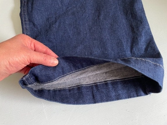 Hosen verlängern: Schritt 1